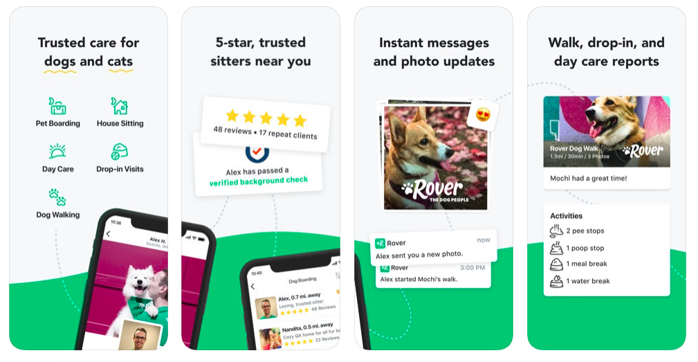 Screenshot - Rover - Dog Sitters and Walkers